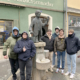 Die jungen Belgier beim Besuch in der Coburger Innenstadt