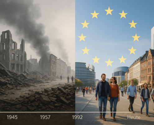 Motiv 80 Jahre Kriegsende - 75 Jahre Europäische Integration