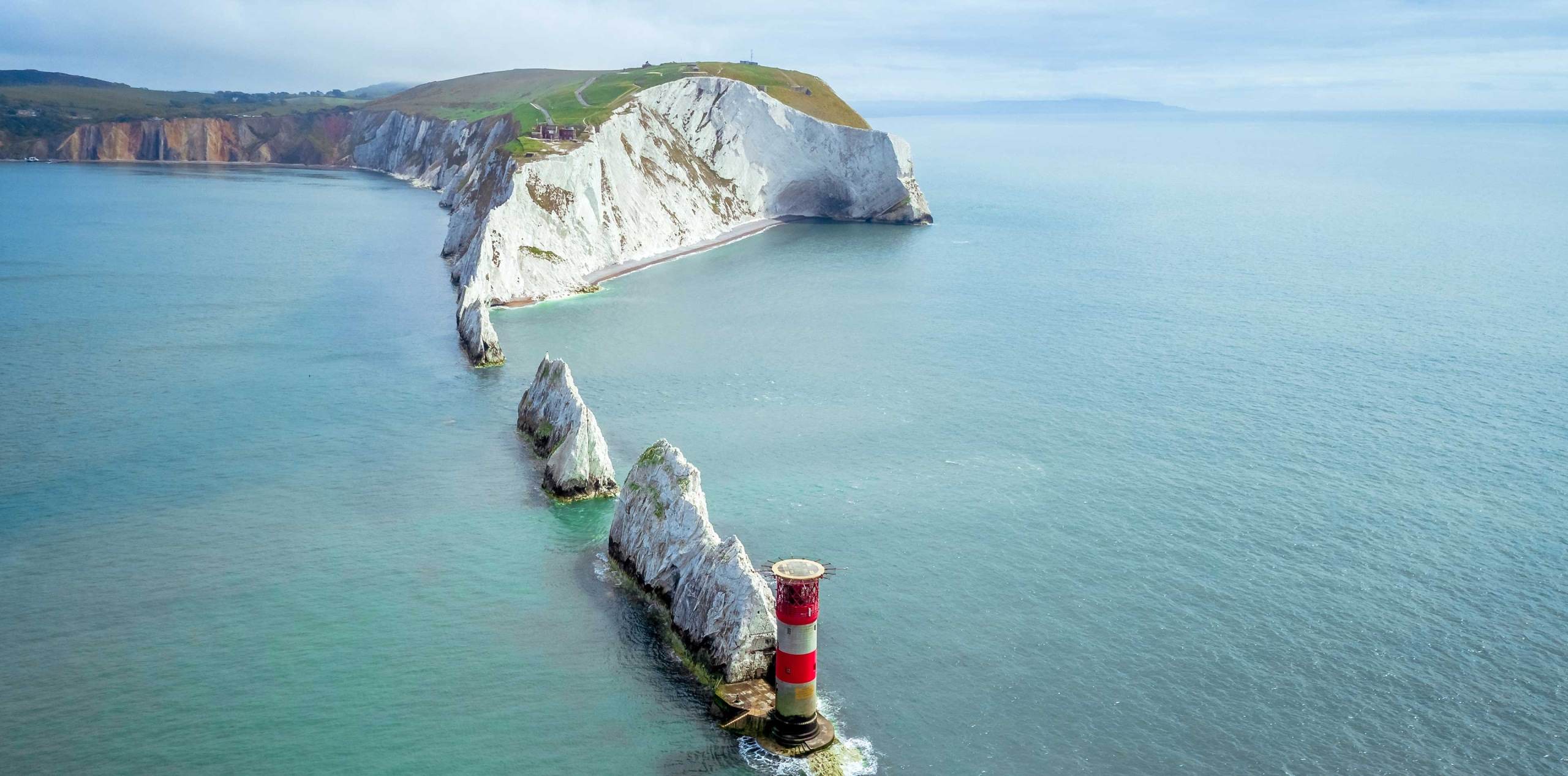 The Needles auf der Isle of Wight - Partnerstadt Coburgs