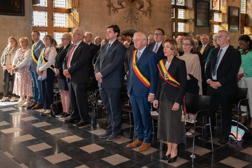 Festempfang im Oudenaarder Stadhuis