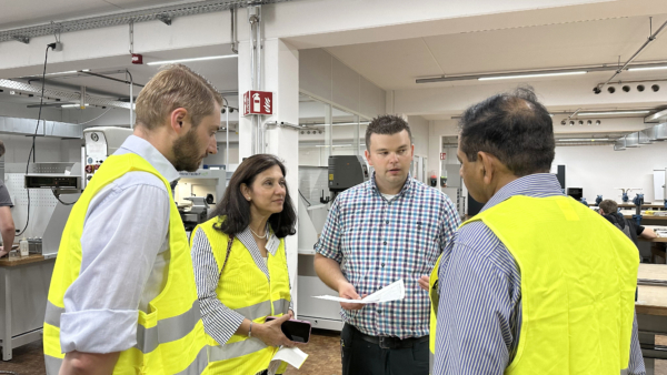 Firmenbesuch bei KAESER Kompressoren