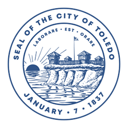 Siegel der Partnerstadt Toledo (Ohio)